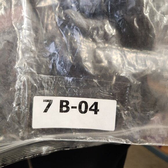 Helmut Lang Black Sheath Dress Large Back Zip Sleeveless Stretch Asymmetrical - Picture 11 of 11